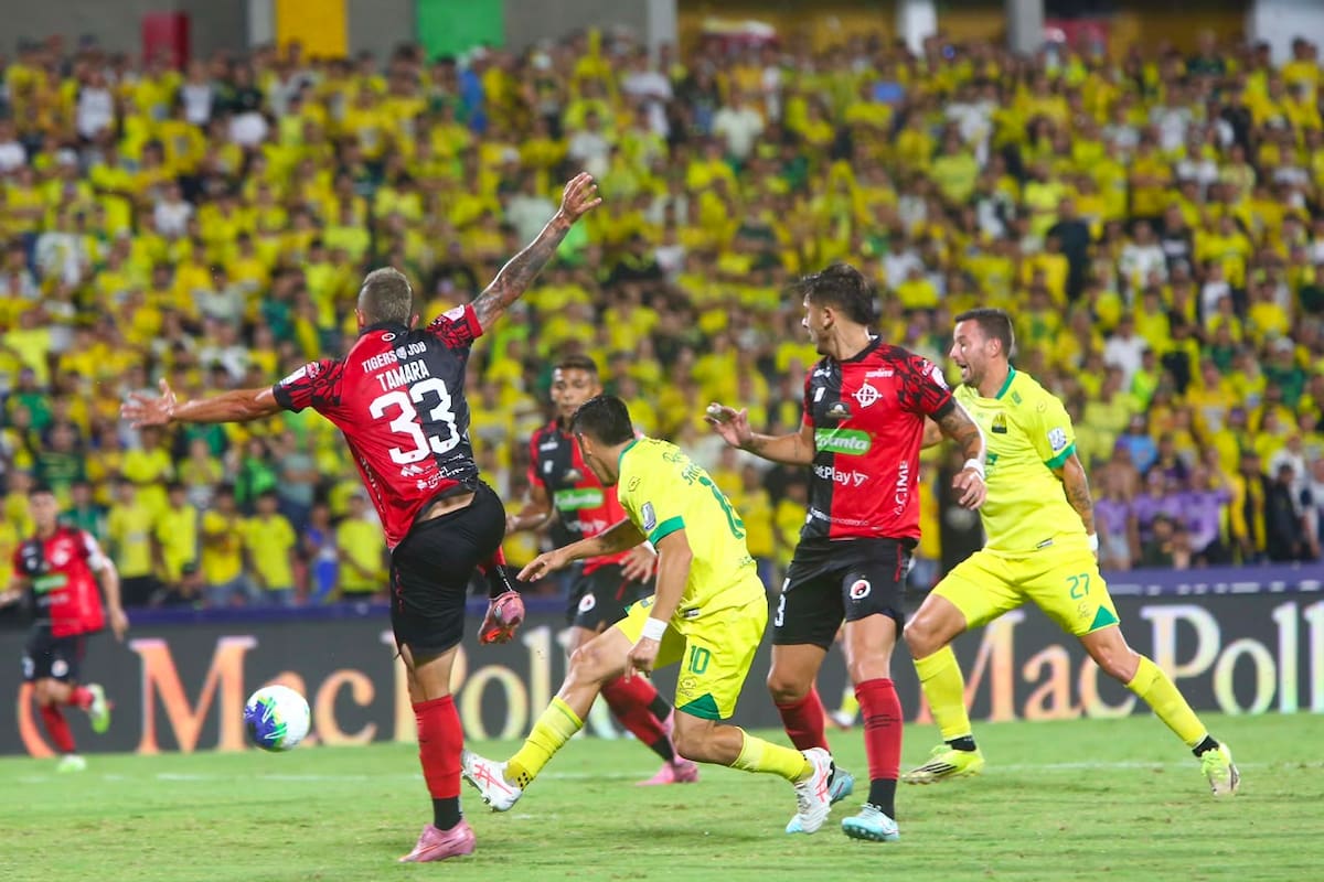 Atlético Bucaramanga y Cúcuta igualaron 1-1 en la tercera fecha de la Liga BetPlay II de 2026. Foto: Colprensa.