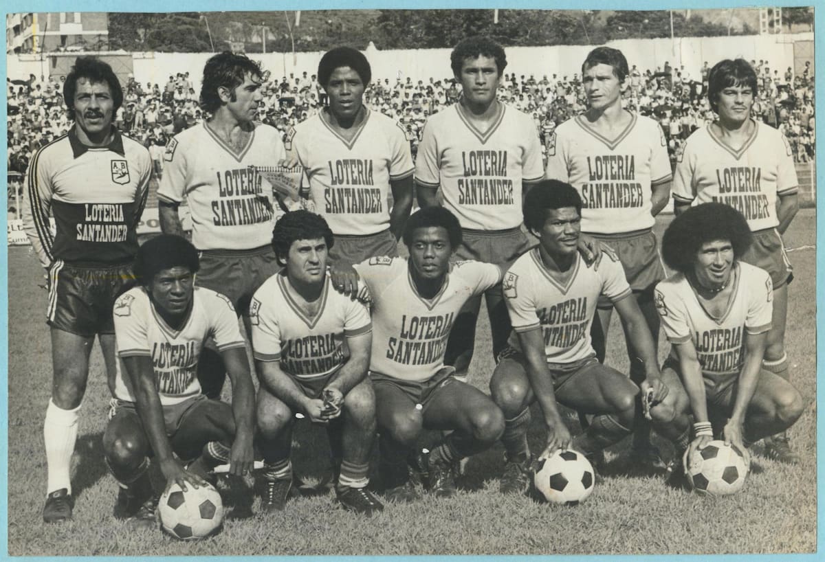 En el Atlético Bucaramanga de 1981 figuraban destacados jugadores como Francisco Maturana, Roberto Frascuelly, Juan Carlos Díaz y Diego Umaña. Archivo / VANGUARDIA