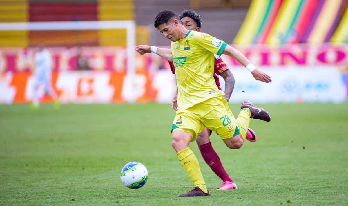 Atlético Bucaramanga rescató un empate 0-0 en condición de visitante ante Deportes Tolima, en la sexta fecha de la Liga BetPlay II de 2026. Foto: Jorge A Cuéllar/Colprensa