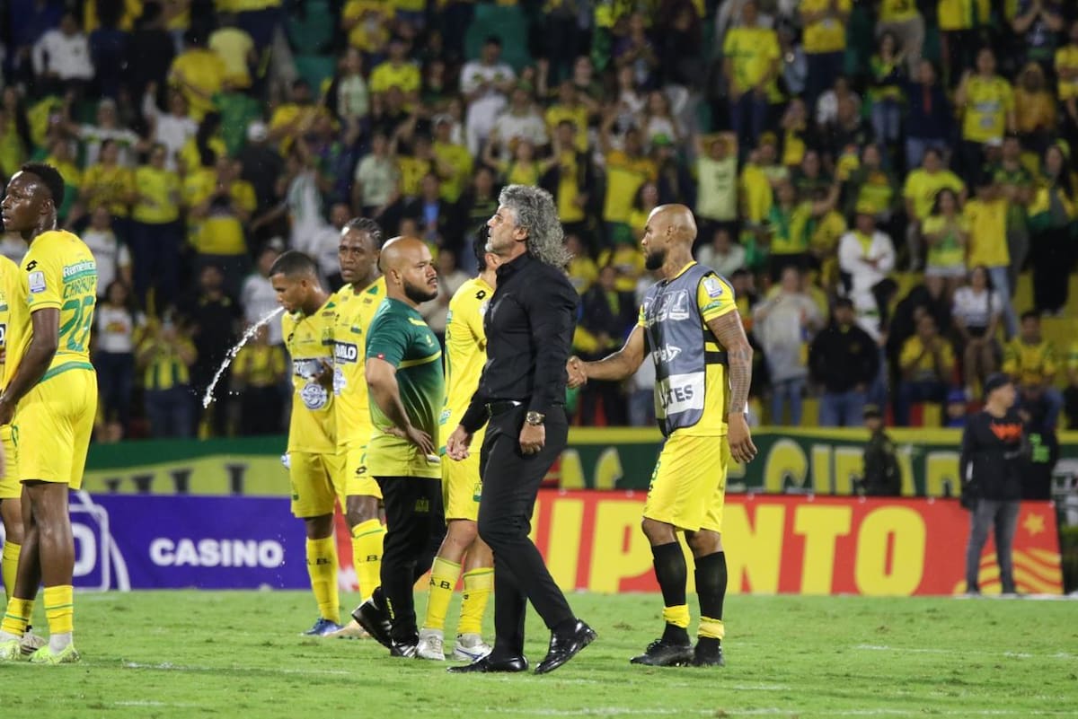 Atlético Bucaramanga y Deportes Tolima igualaron 0-0 en un resultado que dejó a los ibaguereños en la final de la Liga BetPlay II de 2025. Foto: Jaime Moreno.