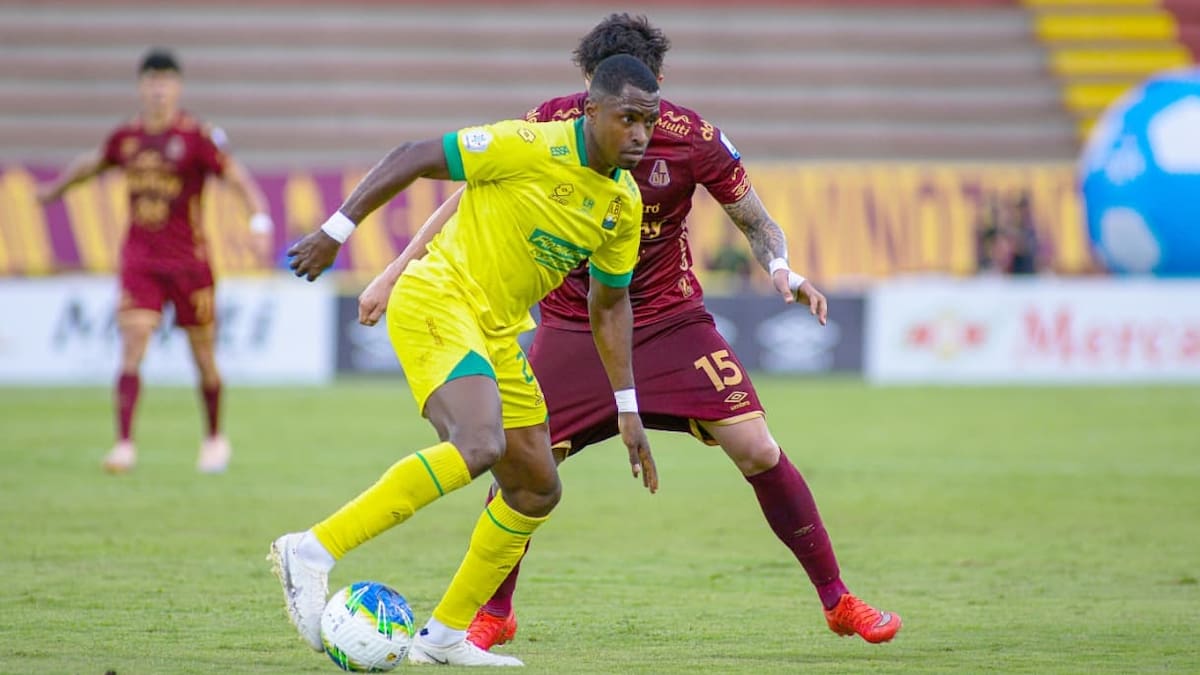 Atlético Bucaramanga rescató un empate 0-0 en condición de visitante ante Deportes Tolima, en la sexta fecha de la Liga BetPlay II de 2026. Foto: Jorge A Cuéllar/Colprensa