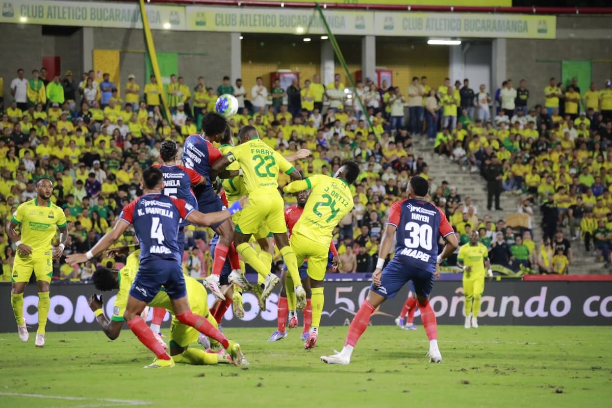 Atlético Bucaramanga enfrentó a Independiente Medellín por la fecha 9 de la Liga BetPlay II 2026. Foto: Jaime Moreno
