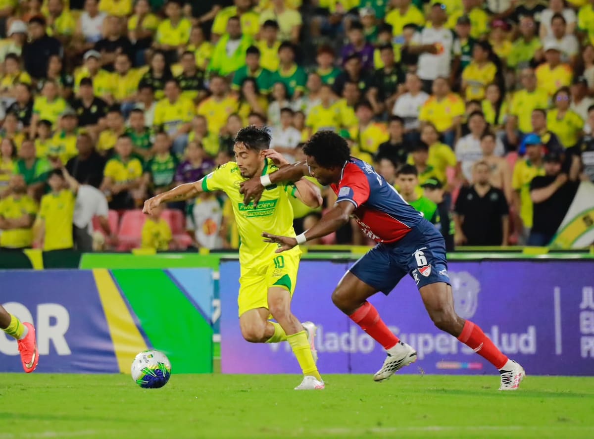 Atlético Bucaramanga enfrentó a Independiente Medellín por la fecha 9 de la Liga BetPlay II 2026. Foto: Jaime Moreno