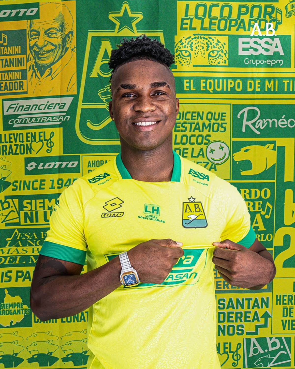 Atlético Bucaramanga oficializó la incorporación del defensor José Ortiz como su tercer refuerzo. Foto: Atlético Bucaramanga