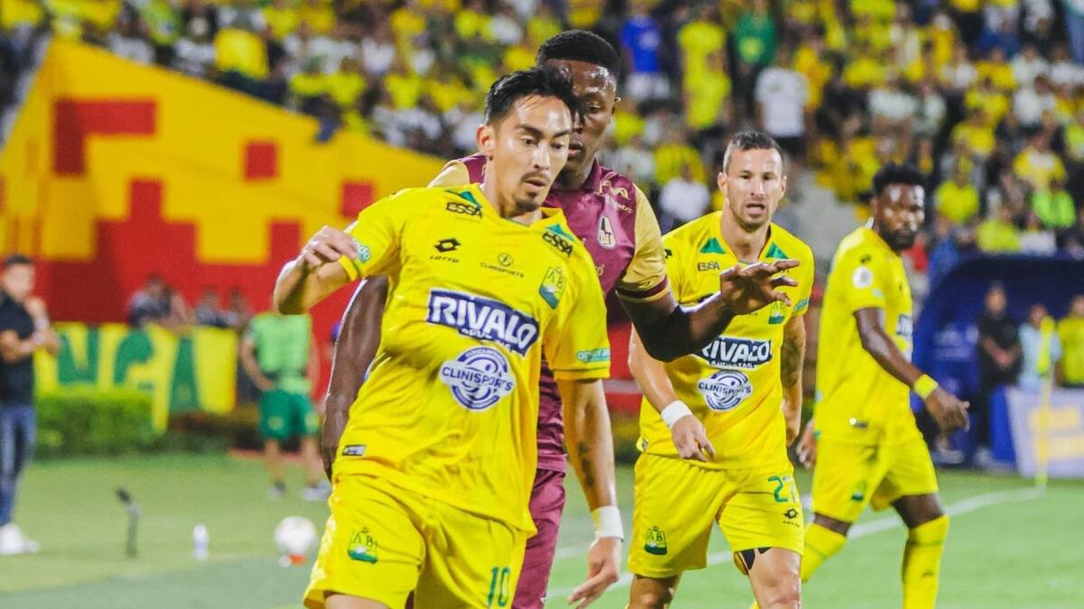 Atlético Bucaramanga quedó sin opciones tras empatar con Tolima. Foto: Atlético Bucaramanga.