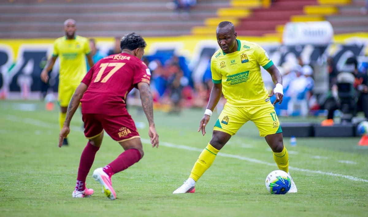 Atlético Bucaramanga rescató un punto ante Tolima y mantiene su invicto en la Liga BetPlay II-2026. Foto: Jorge A Cuéllar/Colprensa