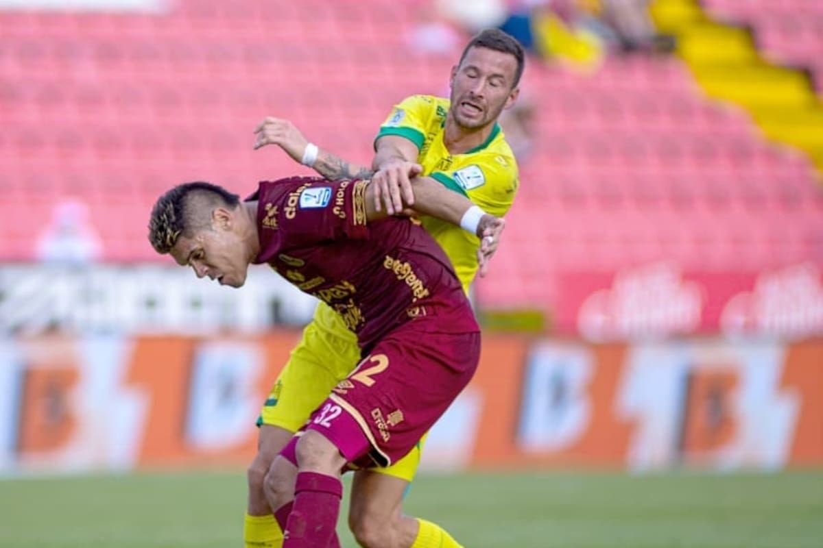 Atlético Bucaramanga rescató un punto ante Tolima y mantiene su invicto en la Liga BetPlay II-2026. Foto: Jorge A Cuéllar/Colprensa