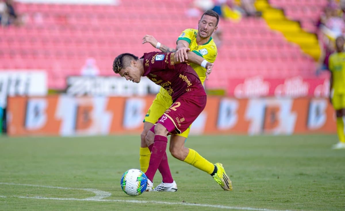 Atlético Bucaramanga rescató un punto ante Tolima y mantiene su invicto en la Liga BetPlay II-2026. Foto: Jorge A Cuéllar/Colprensa