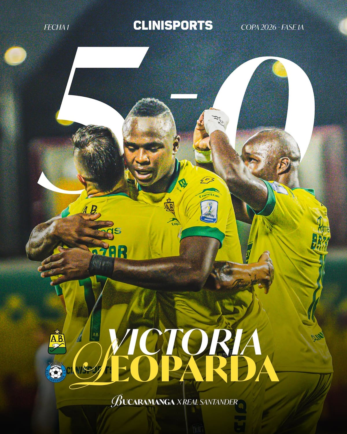 Atlético Bucaramanga se estrenó con goleada sobre Real Santander en la Copa BetPlay. Foto: Atlético Bucaramanga