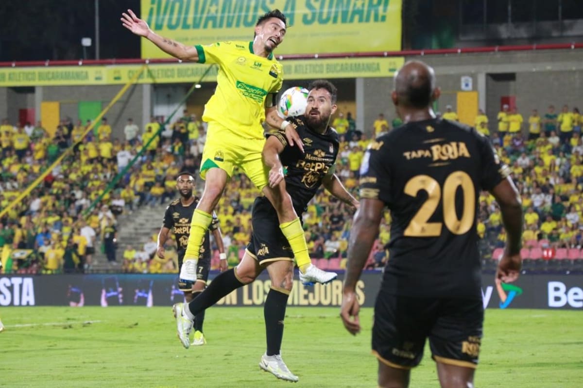 Atlético Bucaramanga y Deportes Tolima empataron 0-0 en la sexta fecha de la Liga BetPlay I de 2026. Foto: Jaime Moreno.