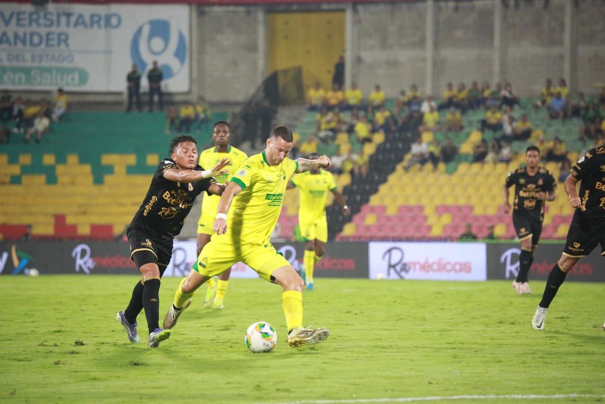 Atlético Bucaramanga y Deportes Tolima empataron 0-0 en la sexta fecha de la Liga BetPlay I de 2026. Foto: Jaime Moreno.