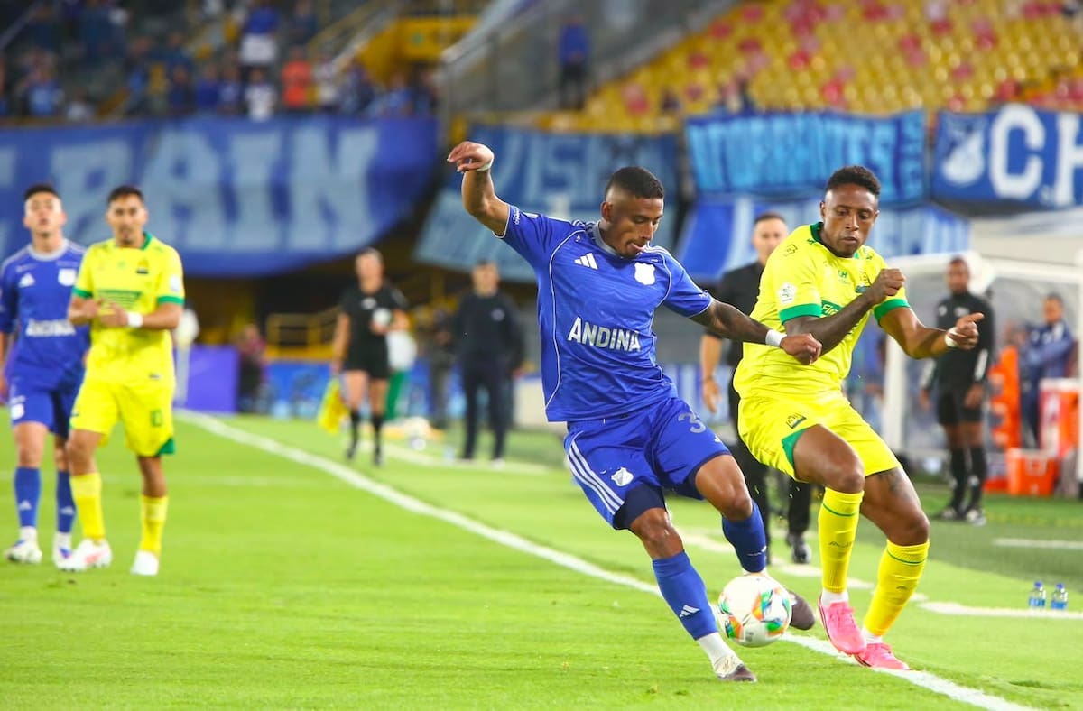 Atlético Bucaramanga venció 1-0 a Millonarios en la primera fecha de la Liga BetPlay II 2026. Foto: Jaime Moreno/Vanguardia