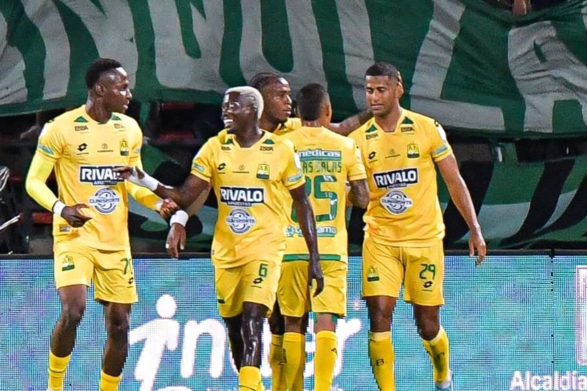 Atlético Bucaramanga venció 1-0 Atlético Nacional en el estadio Atanasio Girardot por la fecha 11 de la Liga BetPlay II 2025. Foto. @LigaBetPlayD