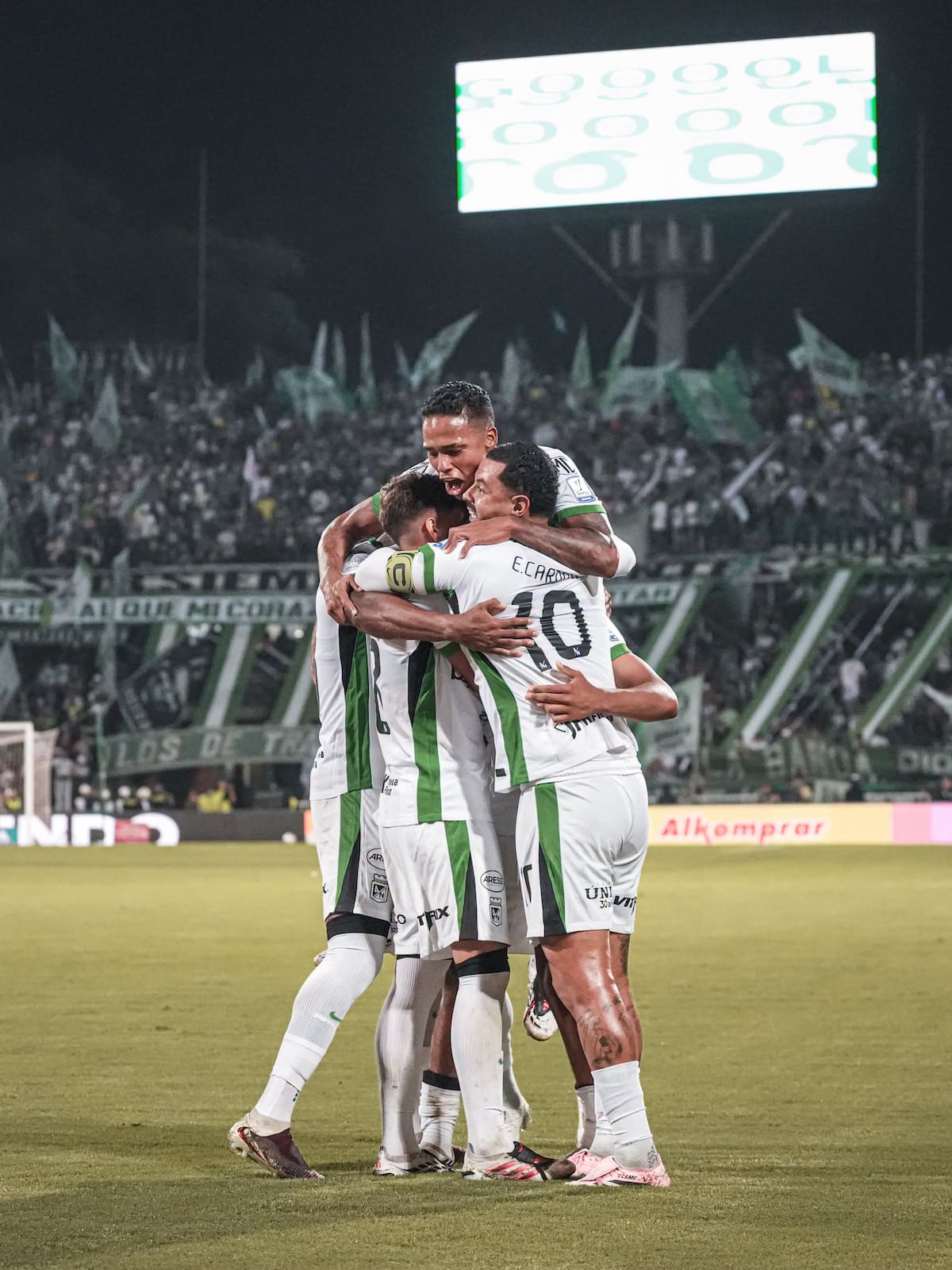 Atlético Nacional lidera con autoridad la Liga BetPlay II de 2026. Foto: cortesía Atlético Nacional.