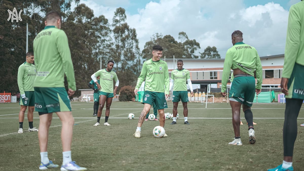 Atlético Nacional tendrá dos bajas por expulsión para su choque ante el América.//ATLETICO NACIONAL