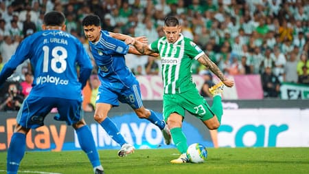Tabla de posiciones de la Liga BetPlay, luego del empate entre Nacional y Millonarios y las victorias de América y Cali