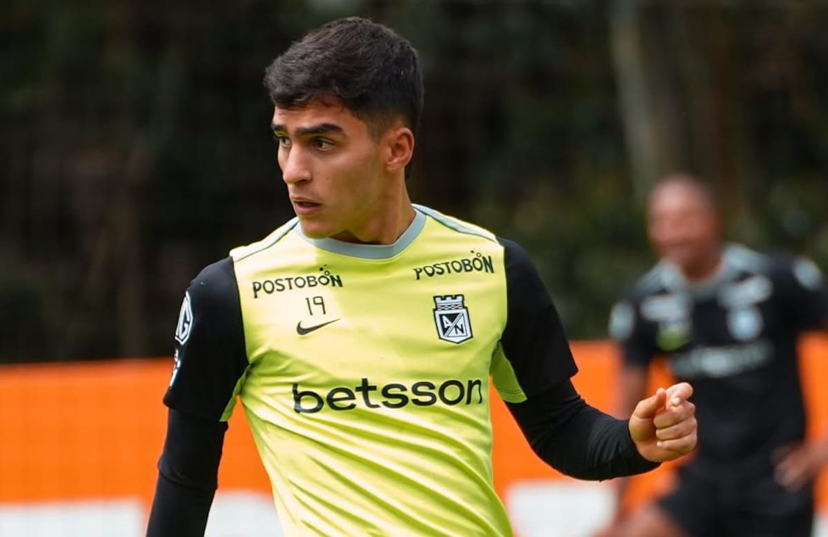 Juan Manuel Rengifo, mediocampista colombiano de 21 años, despierta el interés de cinco clubes de la Premier League, según informó el portal británico TEAMtalk. /FOTO: Atlético Nacional