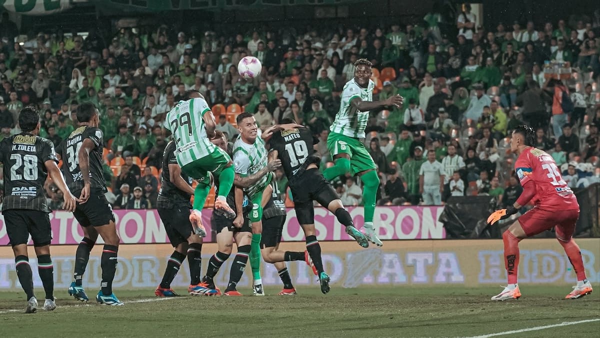 Atlético Nacional clasificó a las semifinales de la Copa BetPlay tras eliminar a Once Caldas. Foto: @nacionaloficial