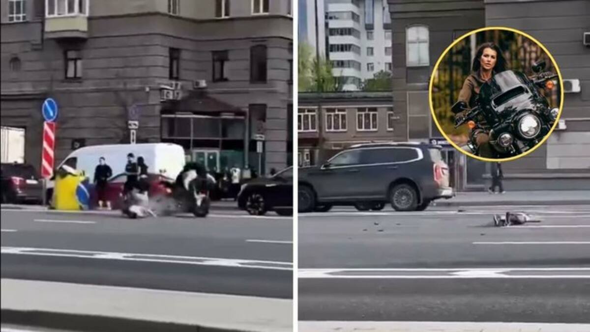 La actriz y modelo rusa Ksenia Dobromilova murió tras ser atropellada durante una sesión de fotos para contenido de motociclismo en Moscú. El conductor involucrado ya enfrenta una investigación.