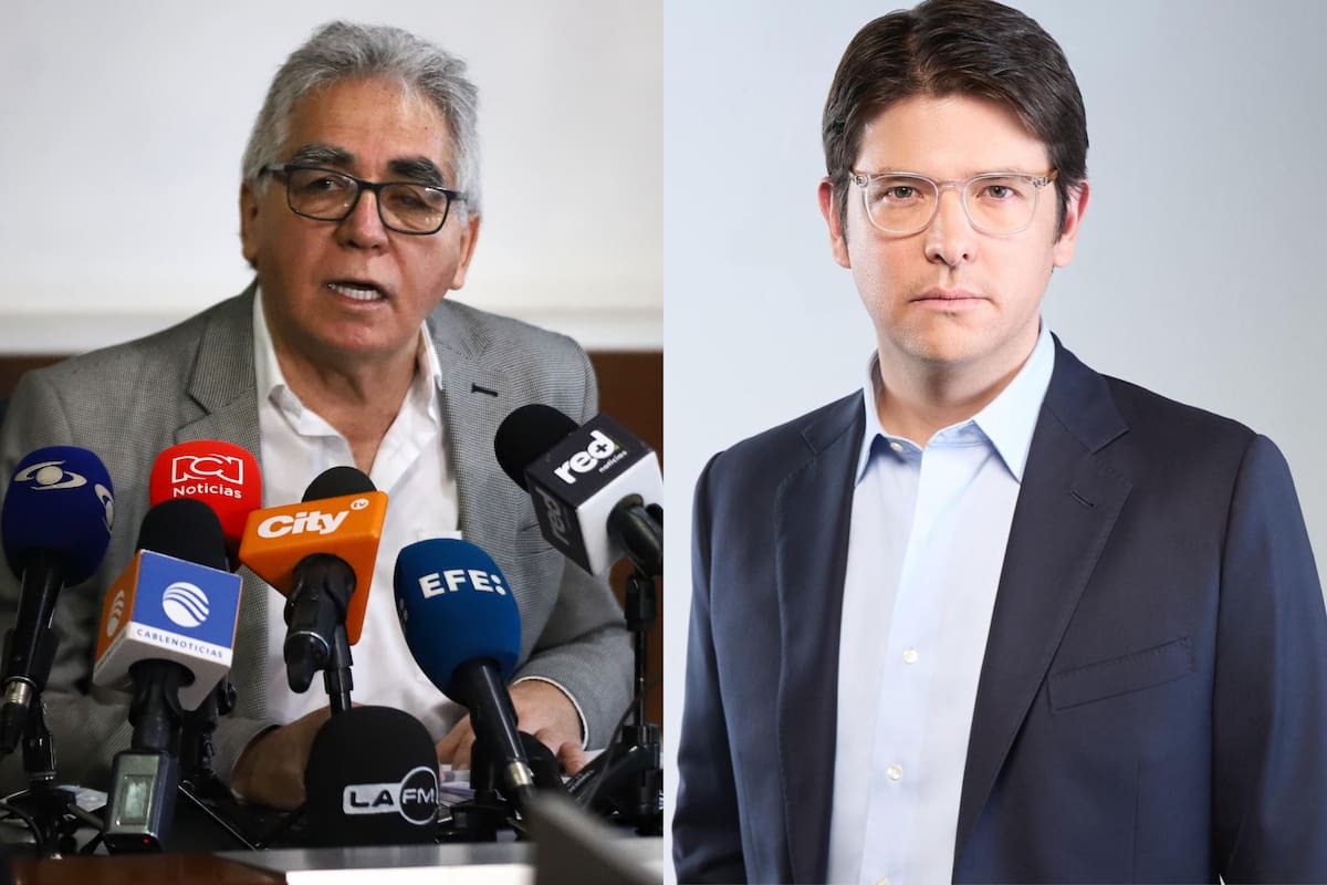 Augusto Rodríguez, director de la Unidad Nacional de Protección (UNP), habla del esquema de seguridad de Miguel Uribe el día del atentado. // Fotos: Colprensa - Cortesía.
