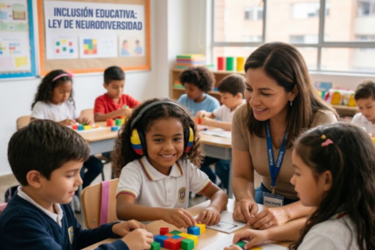 Imagen de referencia para ilustrar el autismo en Colombia. // Foto: generada con IA - ChatGPT.