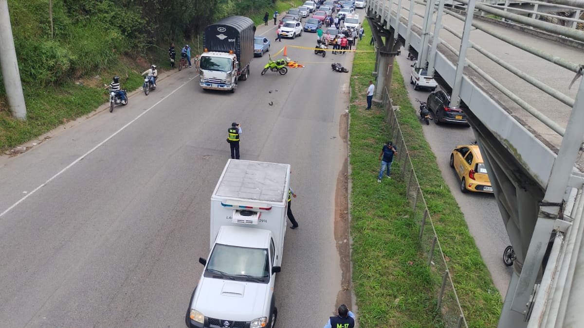 Autoridades de tránsito de Floridablanca investigan lo sucedido.