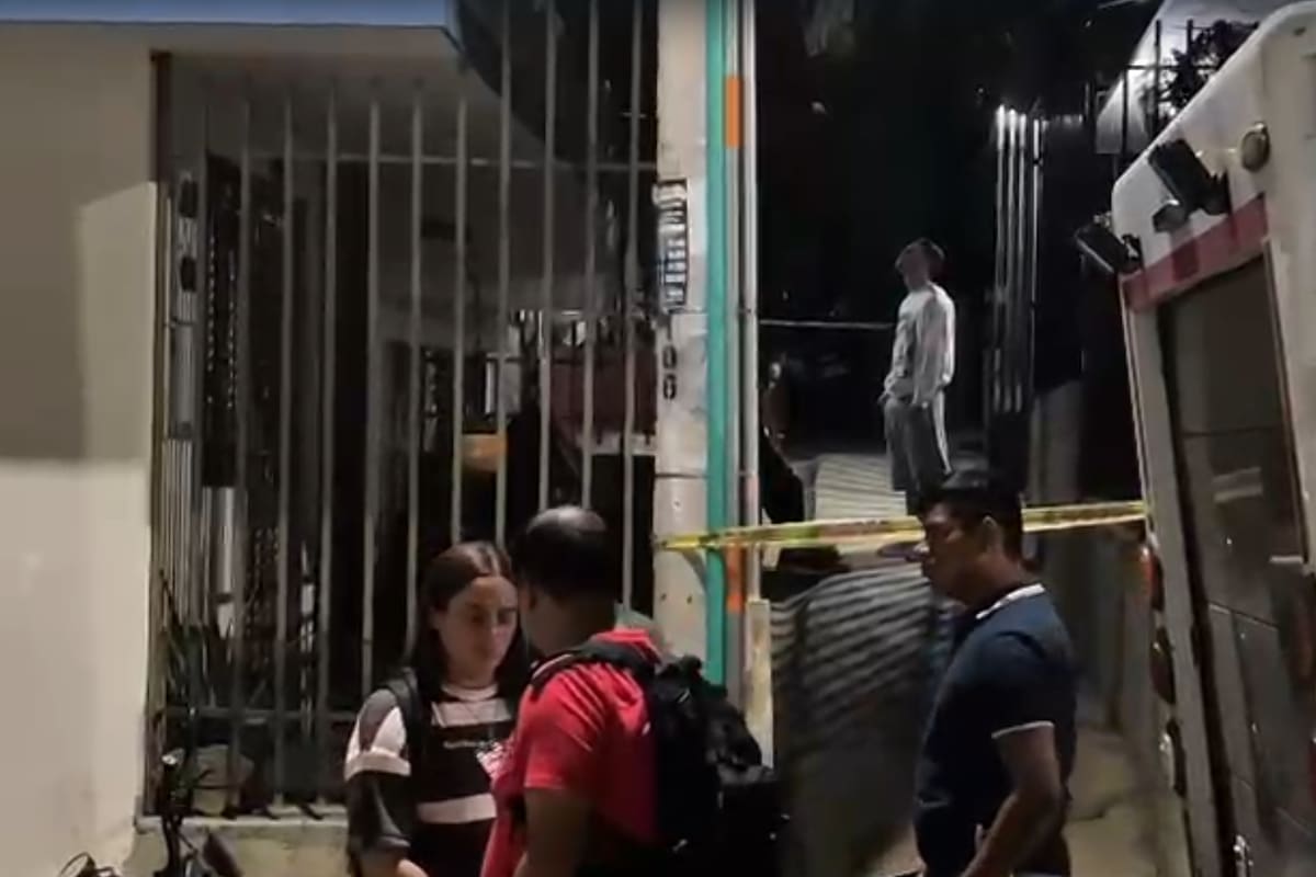 Autoridades realizaron la inspección técnica tras el ataque armado contra la pareja en Girón.