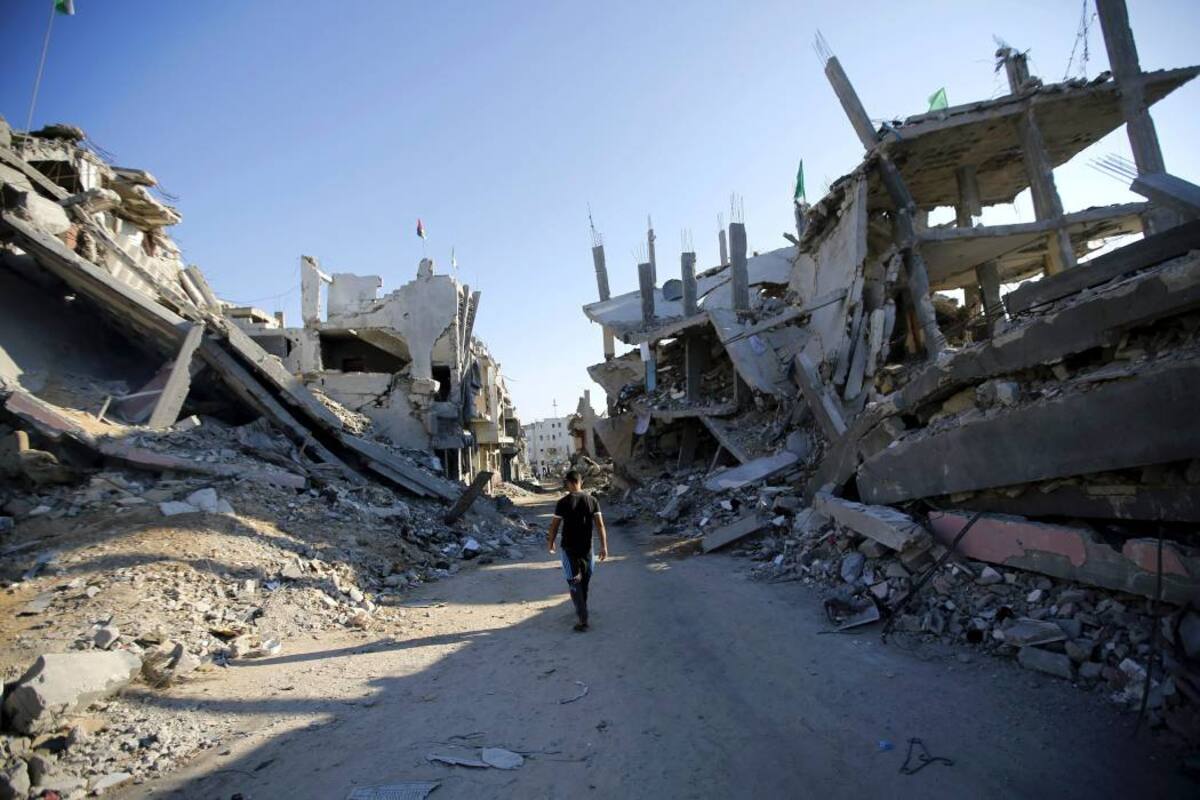 El Ministerio de Asuntos Sociales de la ANP atendía a 111 mil familias antes de la ofensiva israelí de los pasados meses de julio y agosto. Esta dependencia subrayó que esa cifra aumentó en 4 mil familias tras los ataques. (Foto: EFE/VANGUARDIA LIBERAL)