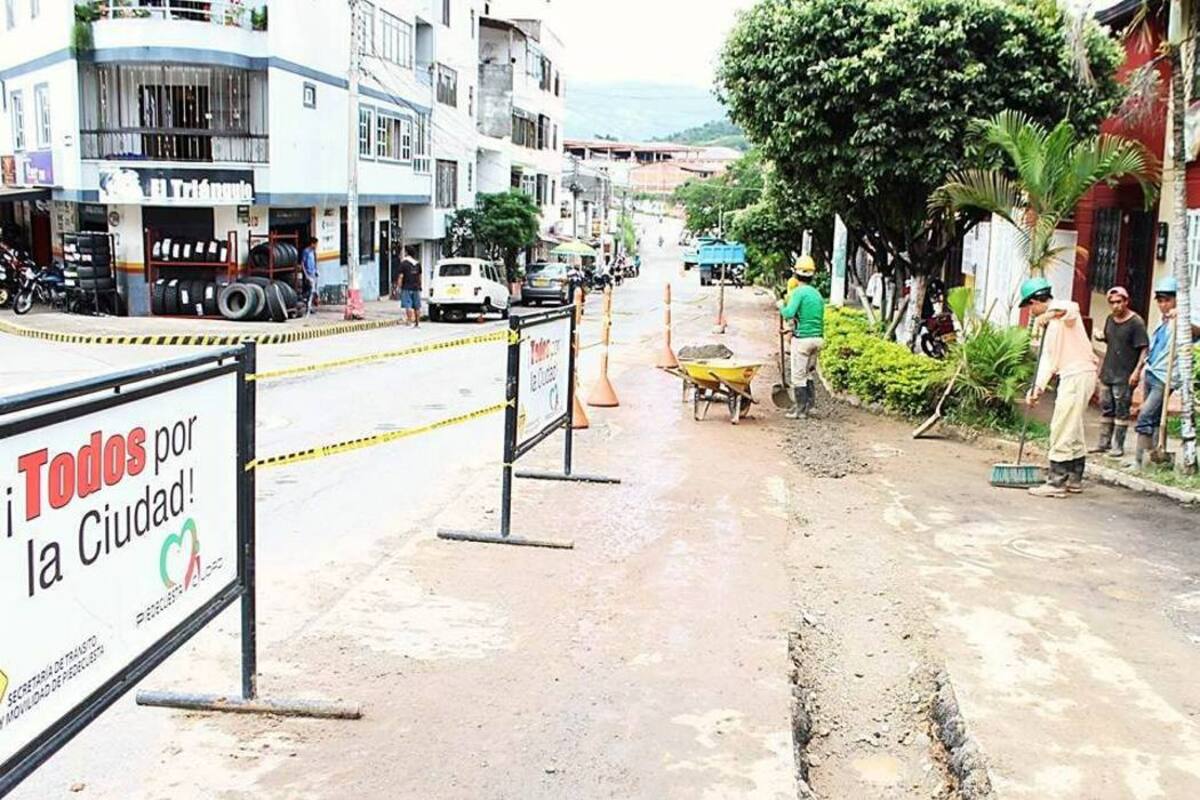 Pese a que un carril de la diagonal sexta fue inhabilitado, las autoridades de tránsito y movilidad manifestaron que no se han presentado afectaciones en la movilidad por el sector. (Foto: Suministrada / VANGUARDIA LIBERAL)