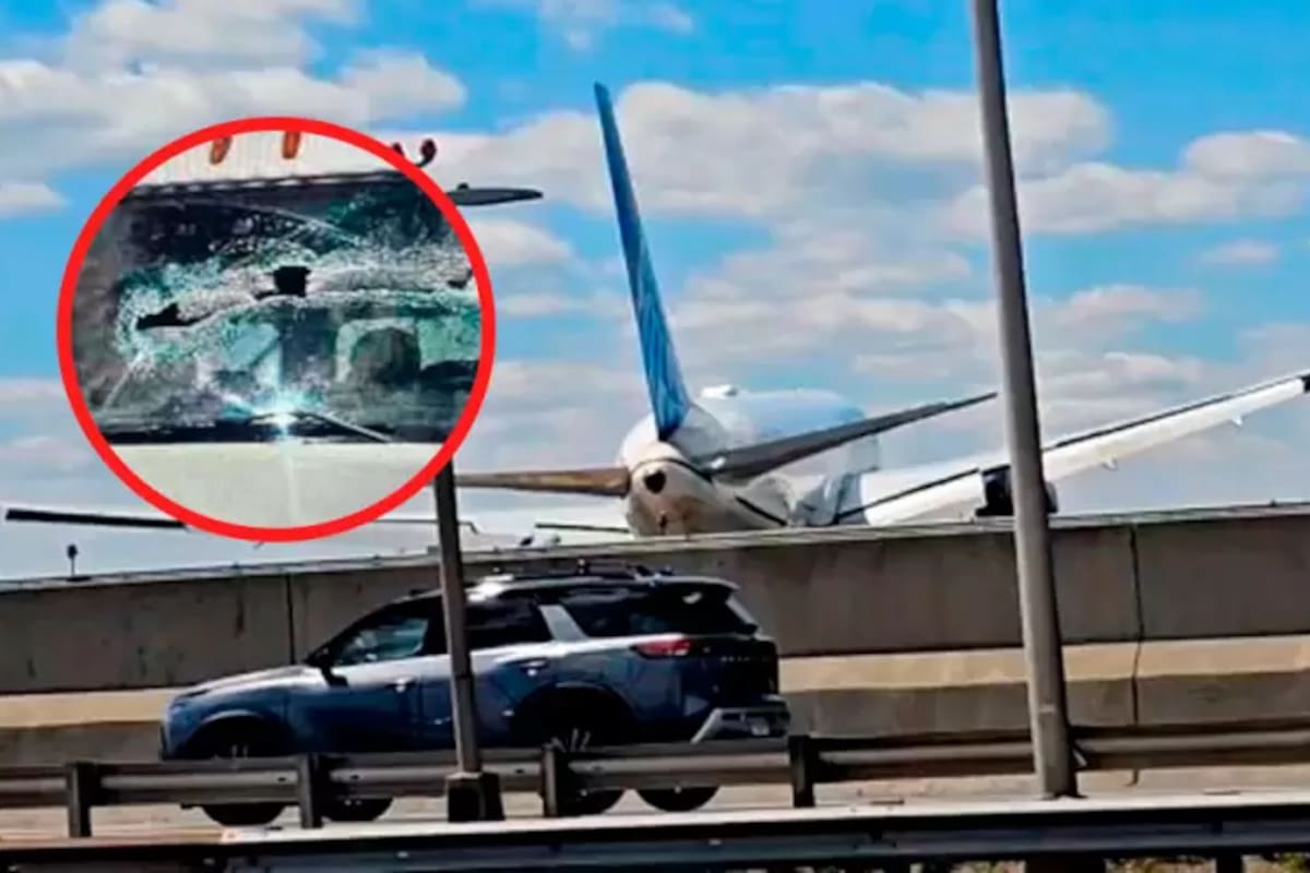 Avión con 210 pasajeros choca contra un camión en pleno aterrizaje: Esto se sabe de la emergencia aérea.
