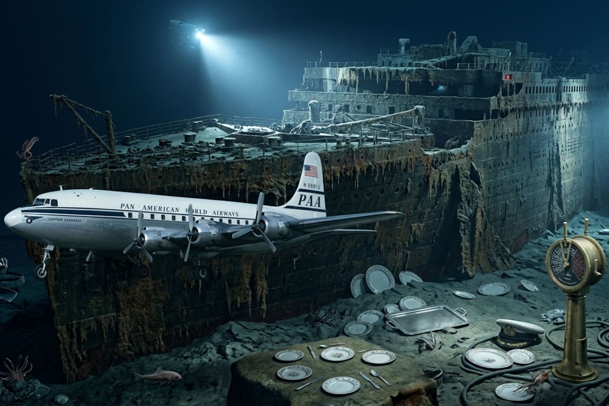 Descubren en el mar los restos del avión de Pan Am perdido en 1952.