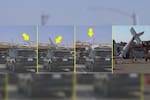 Avioneta se desploma en plena avenida de California: video revela cómo ocurrió todo