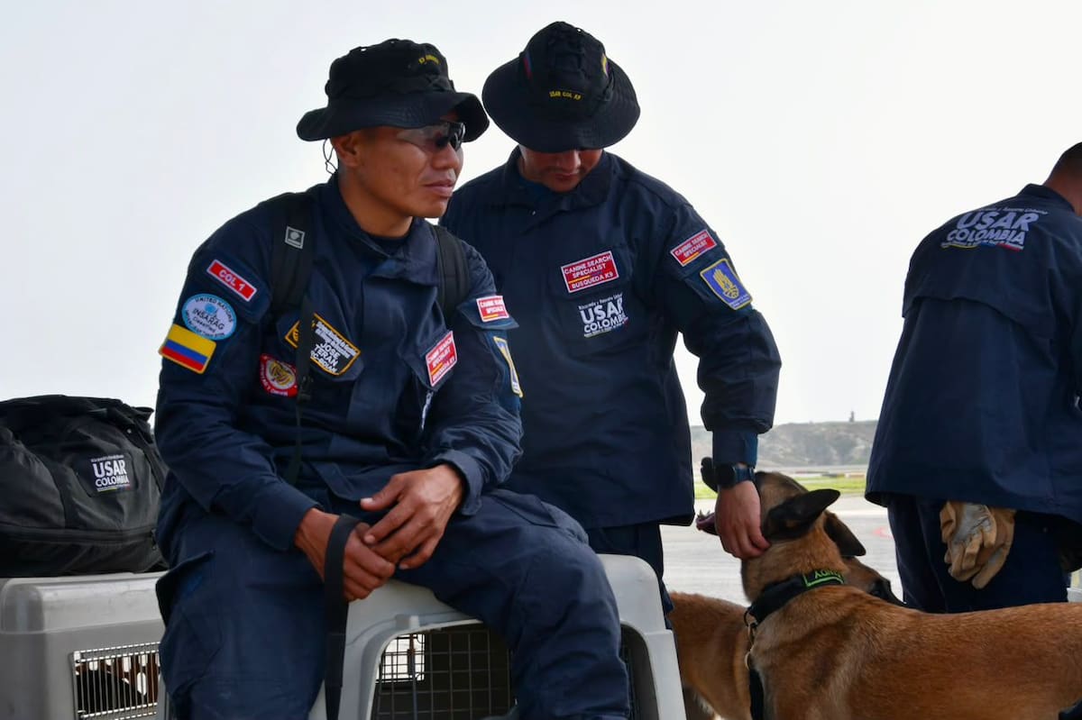 El equipo de búsqueda y rescate enviado por Colombia hace parte de los grupos certificados por la ONU para responder a emergencias de gran magnitud.