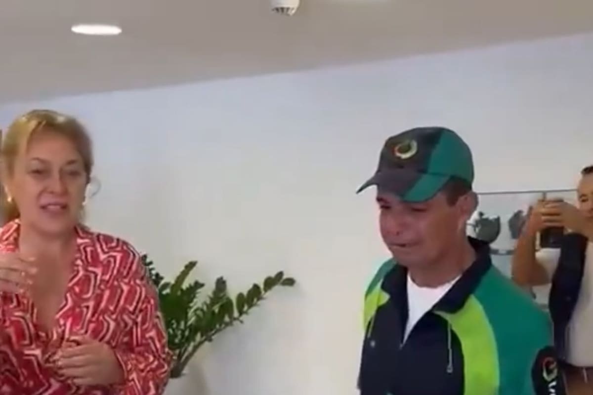 Con un cuaderno y tres lápices, José Gregorio conmovió a Neiva y recibió respaldo de la Gobernación del Huila.
Foto tomada de: Pantallazo de rede