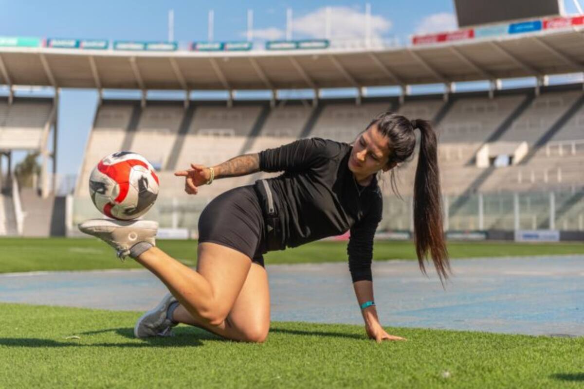 Azumi se la jugará toda en el Mundial de Freestyle en Italia. Foto: Suministrada.