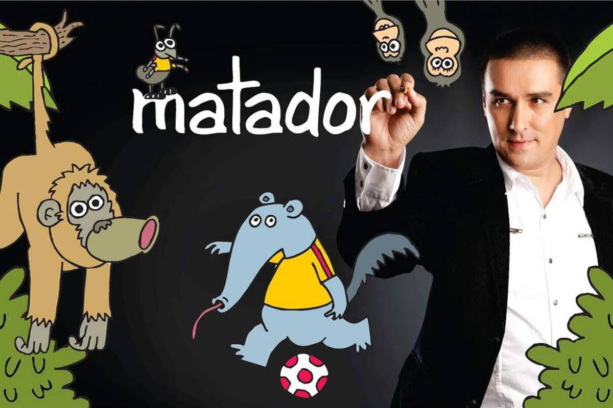 ‘Matador’ tenía ocho años cuando encontró en una enciclopedia lo que quería ser de grande: caricaturista como Roberto Fontanarrosa. Años después se convertiría, al igual que el argentino, en uno de los más importantes de América Latina. Por eso recomienda leer desde niño. Su verdadero nombre es Julio César González Quiceno y se la pasa jugando con Sara y Mateo, en la Perla del Otún.