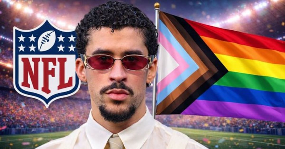 Bad Bunny planea “honrar a los queer” durante su próxima actuación en el Super Bowl usando un vestido.