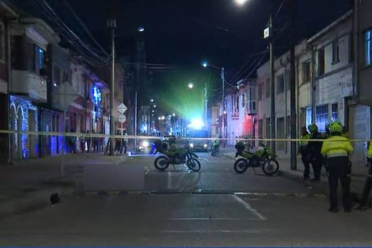 Balacera en Bogotá dejó un muerto; sicarios dispararon quienes ayudaban a un herido.