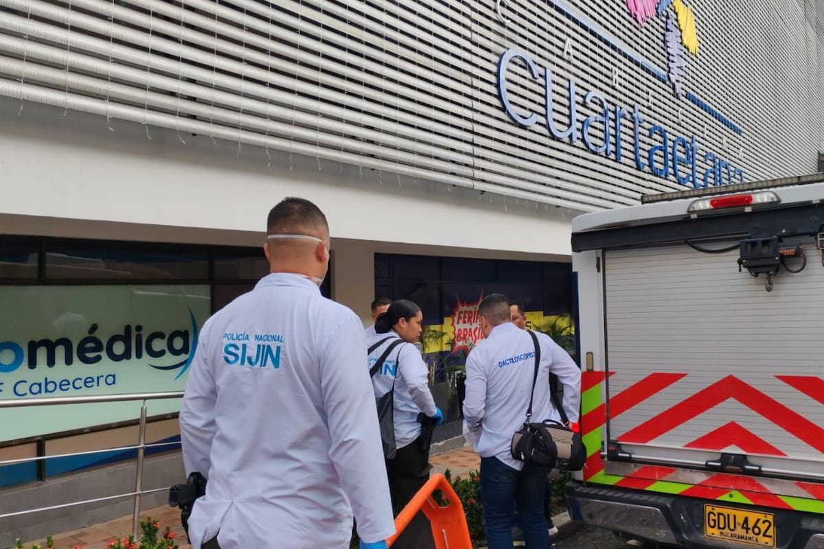 Balacera en Bucaramanga: un muerto y cinco capturados tras intento de hurto en joyería