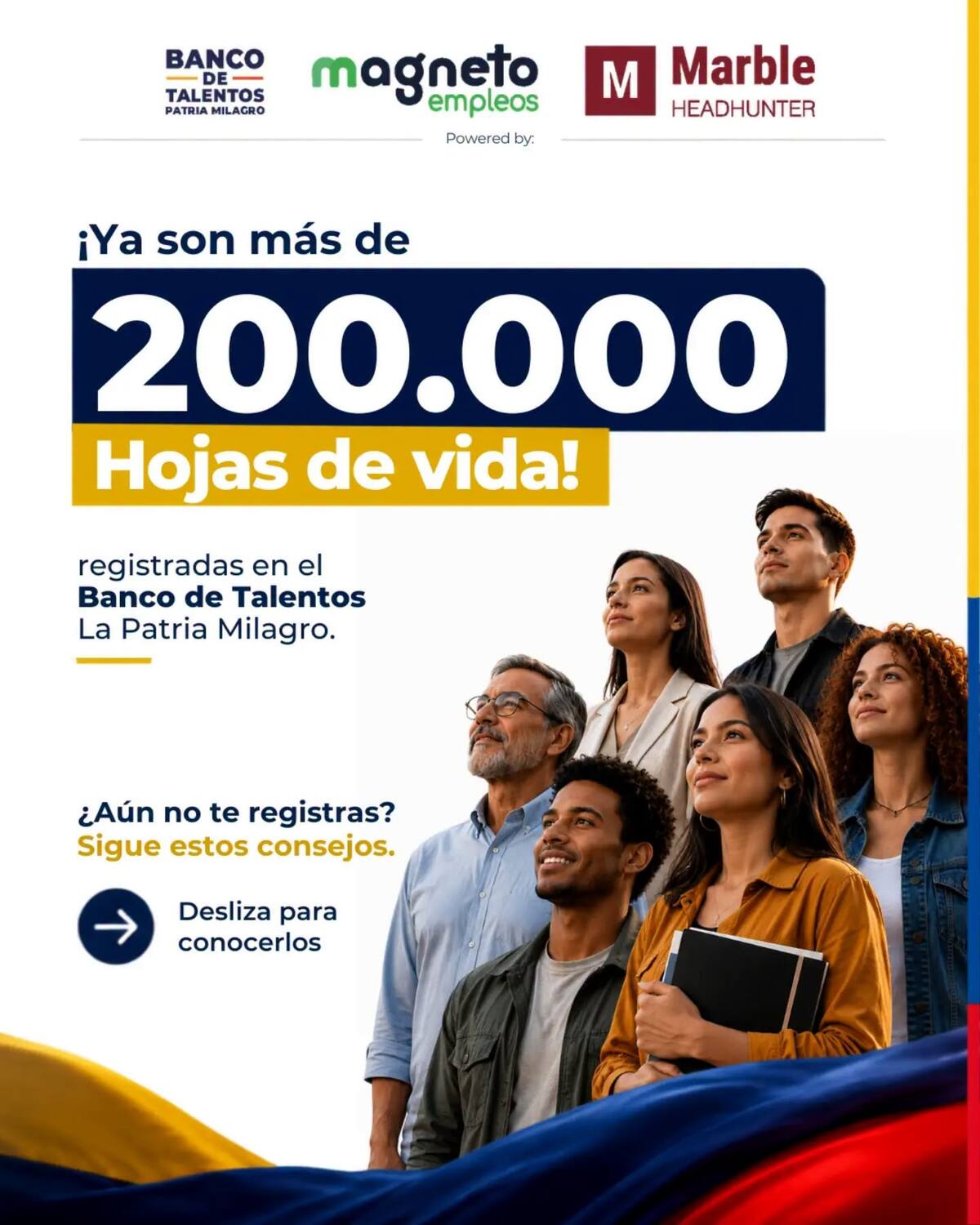 Banco de Talentos de De La Espriella supera las 200.000 postulaciones para cargos del nuevo gobierno.