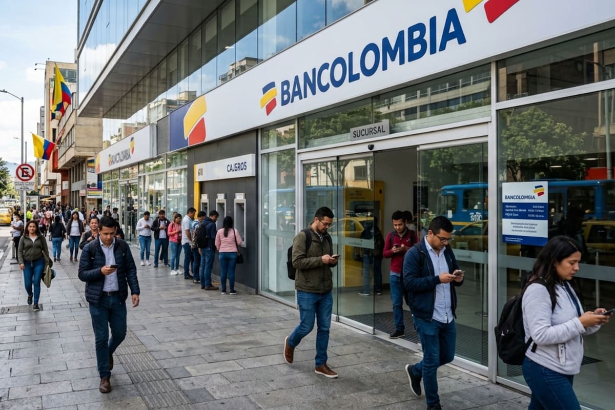 Bancolombia anuncia mantenimiento programado y reporta fallas en su App este miércoles. | Foto: Vanguardia