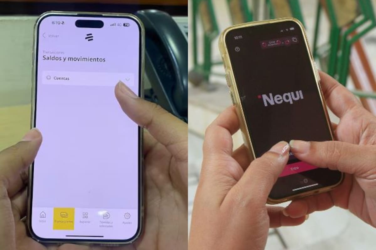 Bancolombia y Nequi. // Foto: archivo El Universal