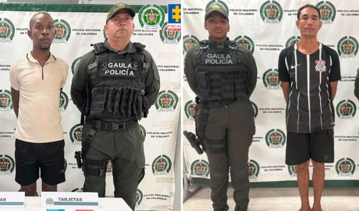 Cada sujeto cumplía un rol especifico en la organización criminal.
Foto: Fiscalía.