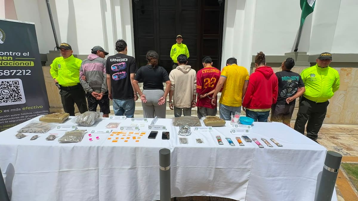Así operaba la red señalada de distribuir drogas sintéticas a domicilio en Bucaramanga.
Foto: cortesía.