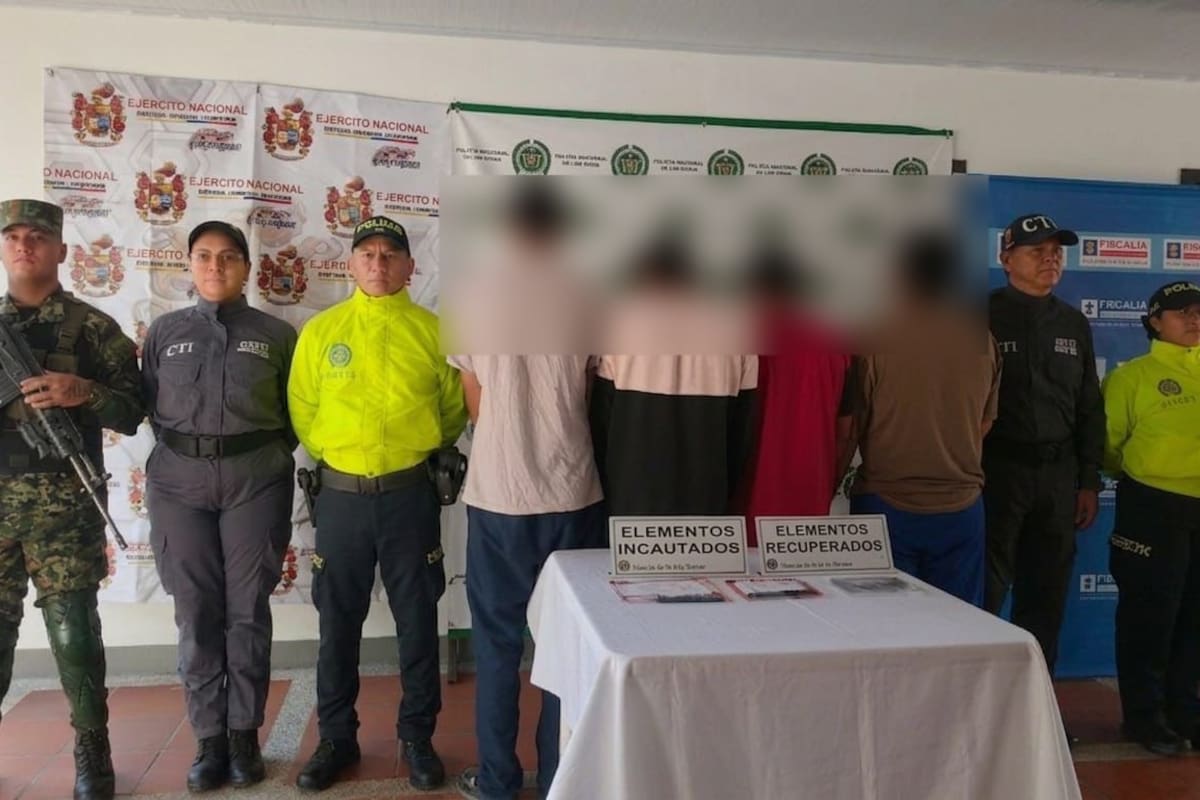 Banda que acechaba a sus víctimas para robar joyas fue desarticulada en Santander