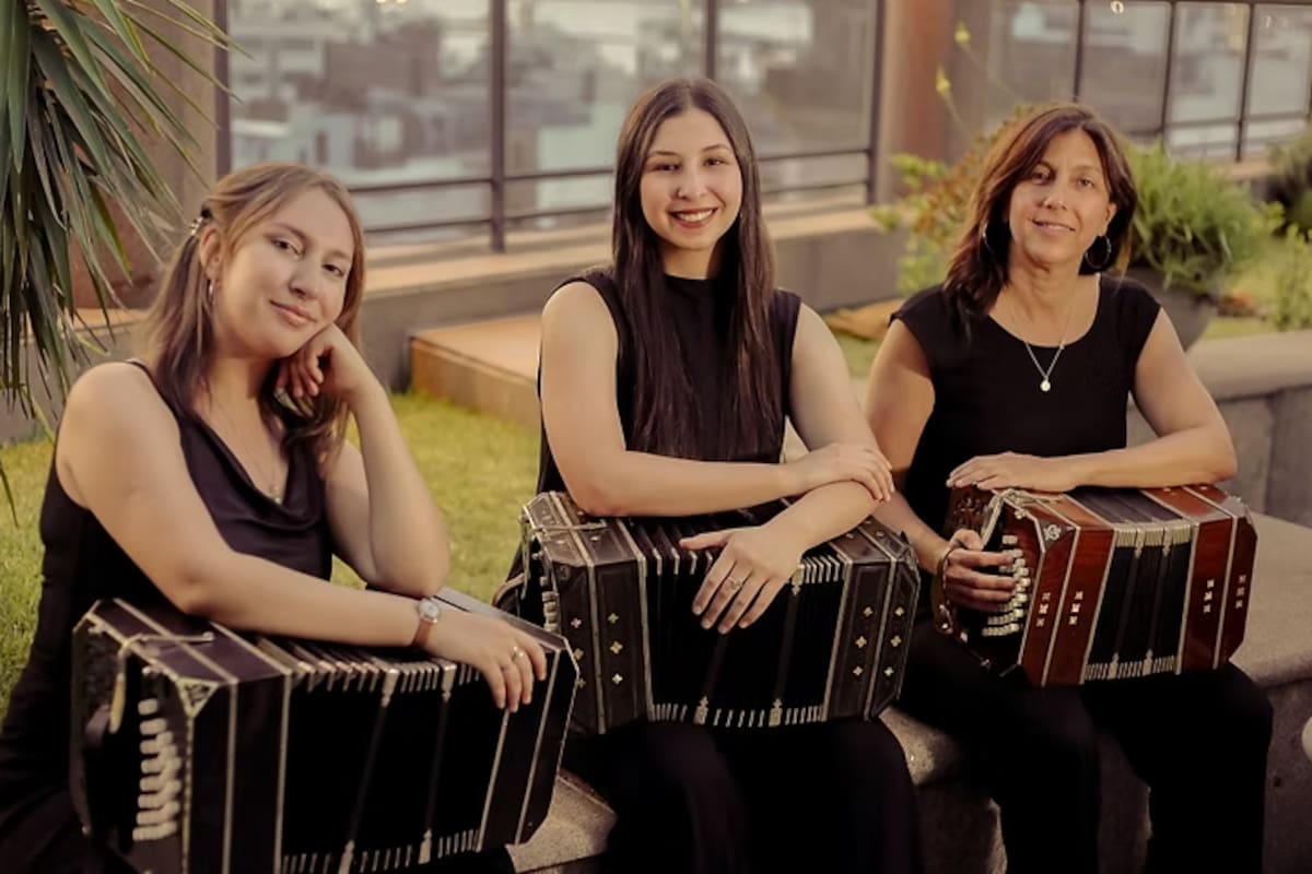 Bandoneonas llega a Bucaramanga: tres mujeres que reinventan el tango uruguayo