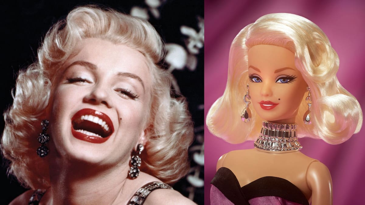 Barbie rinde homenaje a Marilyn Monroe con una muñeca inspirada en su look más famoso. // COLPRENSA _ EFE