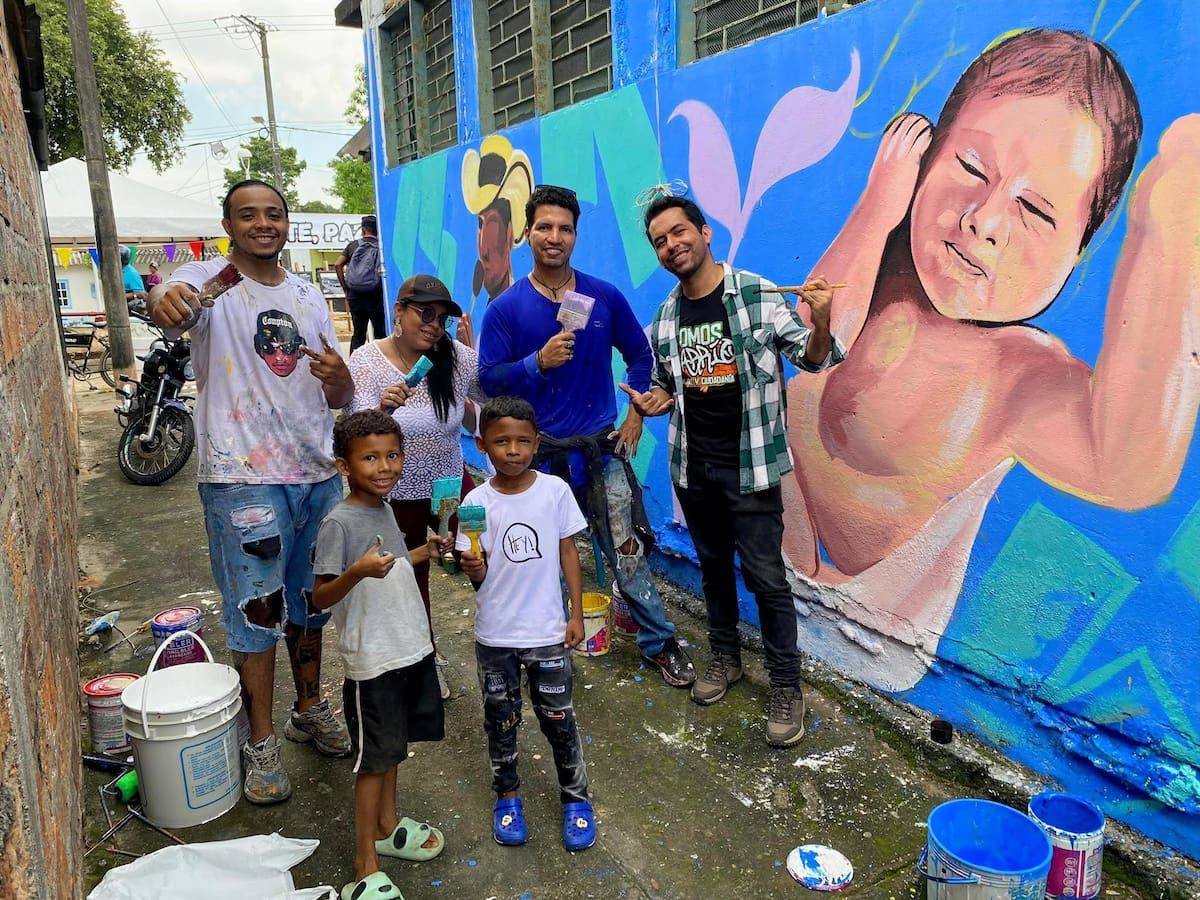 Barrancabermeja se pinta de arte: una apuesta por la memoria y su gente | Jaime Arnache/VANGUARDIA