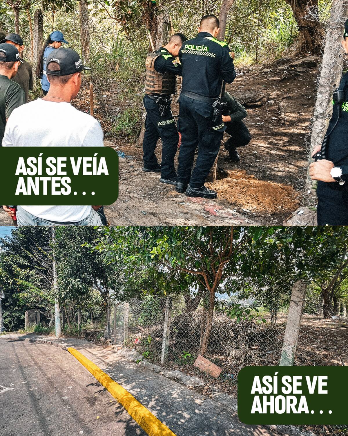 Recuperaron espacios del barrio La Juventud de Bucaramanga