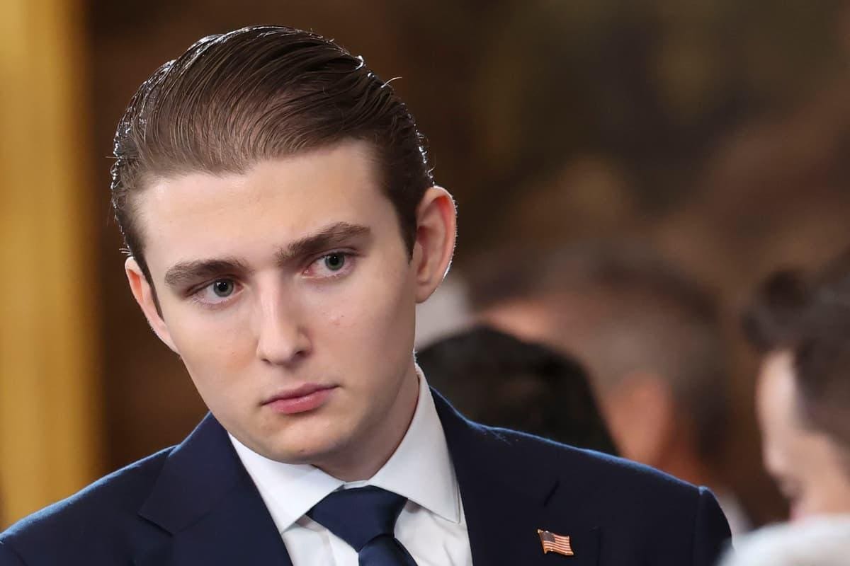 "Él me ayudó a salvar mi vida": La llamada de Barron Trump a la Policía logra que su agresor vaya a la cárcel.